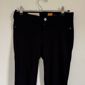 Anthropologie - Pilcro and the Letterpress pinstripe black skinny pants